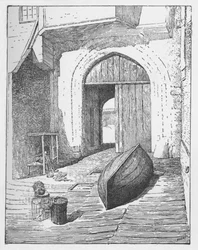 De Waterpoort, New Palace Yard, ca. 1897