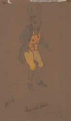 Maartse Haas (kostuumontwerp van Alice-in-Wonderland, 1915)