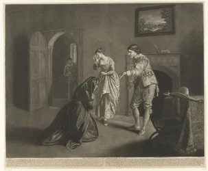 Berisping van de moeder