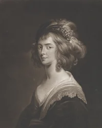 Portret van Susanna Lunden, zus van Helena Fourment, 1769