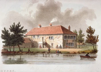 The Mitre Tavern aan het Paddington Kanaal, Londen
