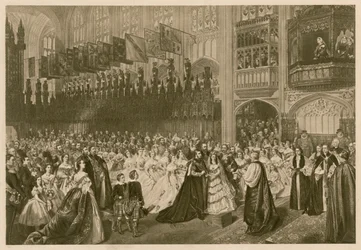 Huwelijk van de Prins van Wales en Prinses Alexandra van Denemarken, St George