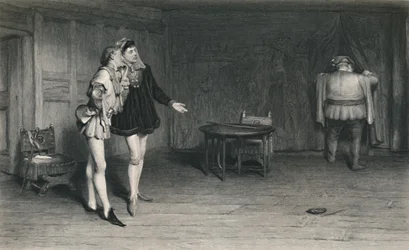 Prins Hendrik, Poins, en Falstaff. Koning Hendrik IV - Eerste Deel