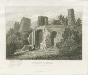 Kasteel Dudley - De Keep: gravure, nd [c1831]