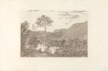 Hornby Castle vanaf Tatham Church