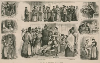 Aantekeningen in een Londens ziekenhuis