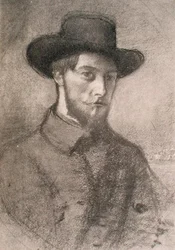 Portret van Augustus John (1879-1961)