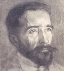 Portret van Joseph Conrad (1857-1924)
