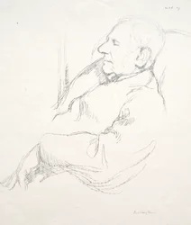 Sir Francis Seymour Haden slapend