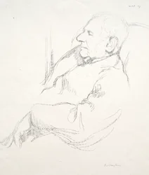 Sir Francis Seymour Haden slaapt, 1897