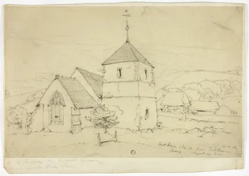 Eastdam Kerk bij Eastbourn Sussex