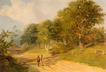 Weg naar Redheugh Hall, 1856