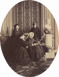 Koningin Victoria in rouw