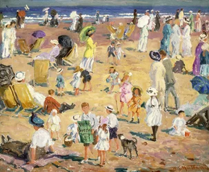 Strand in de Zon