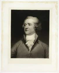Portret van Alexander Hamilton