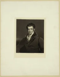 Portret van Washington Irving 1783-1859