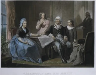 Washington en zijn familie