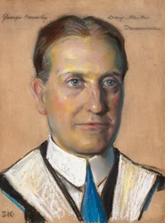 George Parmley Day, B.A. 1897, penningmeester van Yale Univ. 1910-