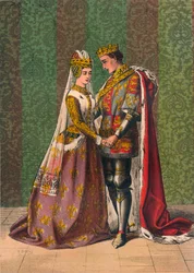 Dat is zoals het de koning mijn vader behaagt, c1875