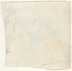 Schets van een Staande Man [verso]