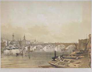 Londen Brug, 1852