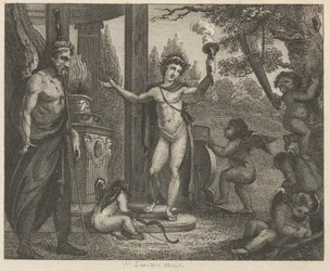 Cupido, Hymen en Plutus
