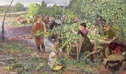 Hopplukkers, ca. 1870