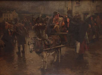Liefde lacht om regen, 1891