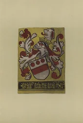 Sir Walter Devereux, lord Ferrers, 1470-1485 (chromolitho)