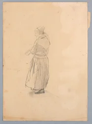 Studie van een Vrouw