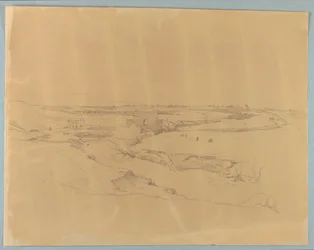 Studie van landschap