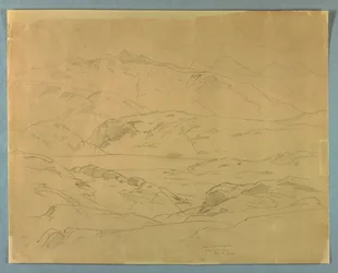 Studie van landschap