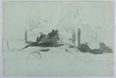 Studie van landschap