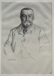 Portret van H. Cock
