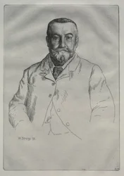 Portret van H. Cock, 1895.