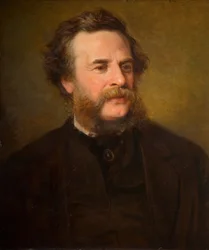 Portret van Joseph Moore 1817-1892, 1870
