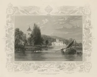 Uitzicht op de Theems bij Bisham Abbey