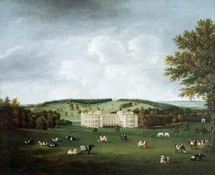 Audley End en de Ring Hill Tempel c.1788