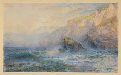 Studie naar "At Icart Point, Guernsey"