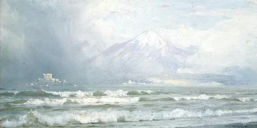 Vesuvius in de Winter