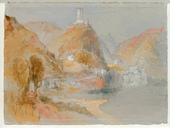 Cochem vanuit zuidelijke richting gezien