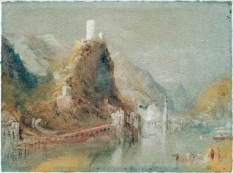 Cochem gezien vanuit zuidelijke richting