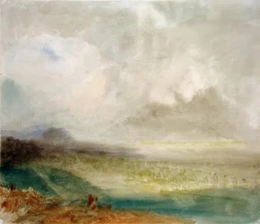 De Rhônevallei bij Sion