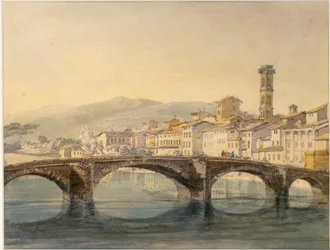 Florence vanaf de Arno