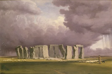 Stonehenge: Stormachtige dag