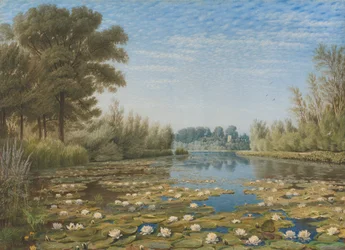 Scène bij Shipton on Cherwell, Oxfordshire