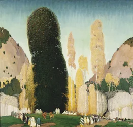 Een bergceremonie, c.1930