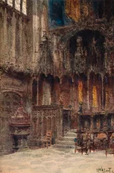 Kapel van Hendrik VII, Westminster Abbey, ca. 1907