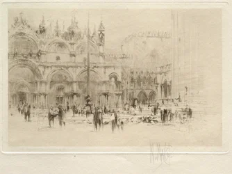 Het San Marcoplein (Venetië-serie, nr. 2)