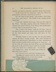 Illustratie uit "De wonderbaarlijke tovenaar van Oz" door Lyman Frank Baum